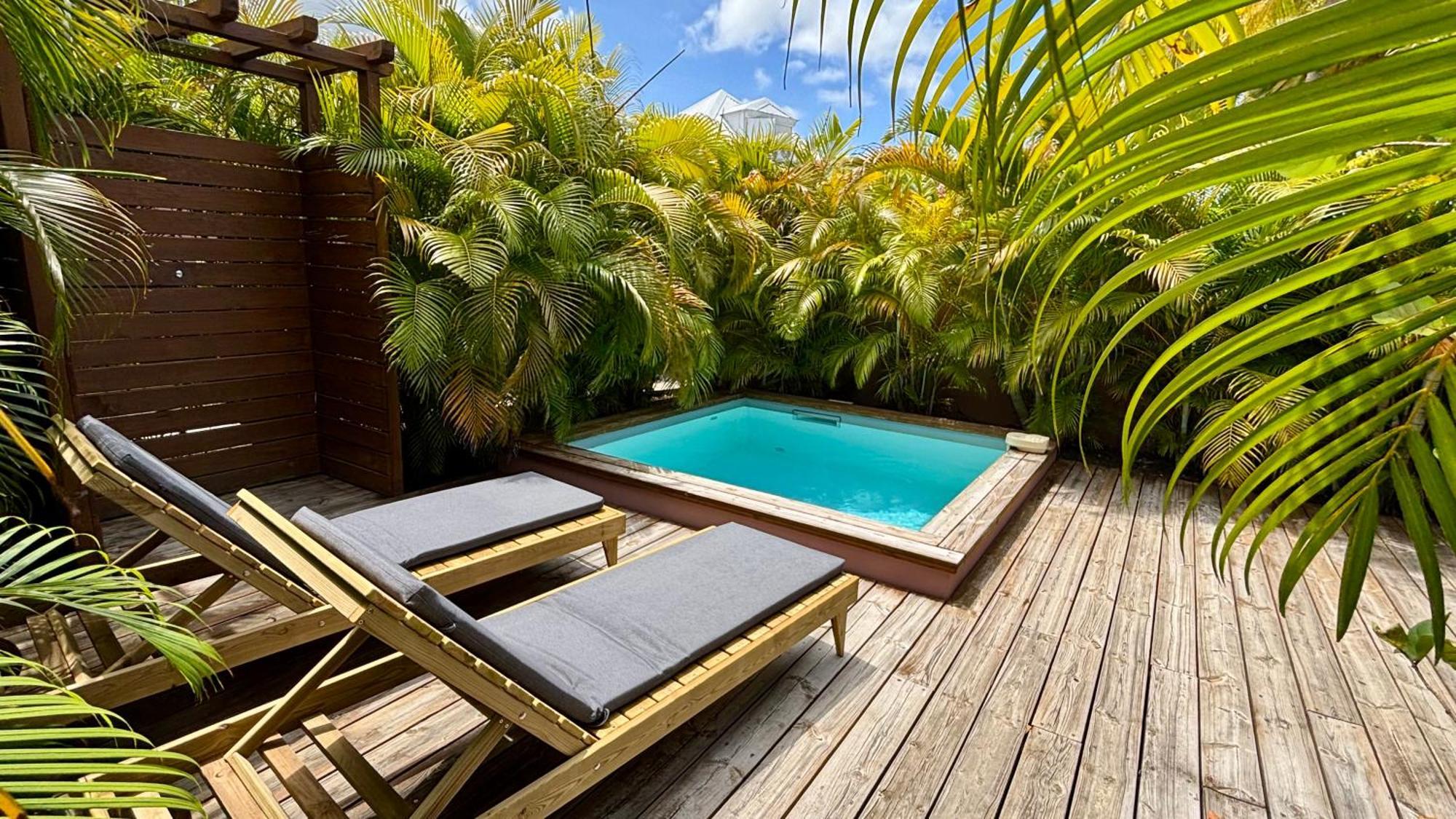 Kokogites, Bungalows Avec Piscines Privatives Сен-Франсуа Екстер'єр фото